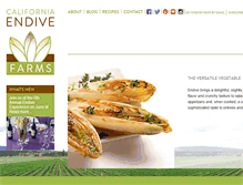 Tablet Screenshot of endive.com